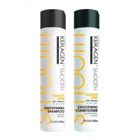 Набір Organic Keragen Smoothing безсульфатний шампунь і кондиціонер з кератином, 2х298 мл (заводські)