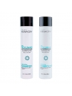Набір Organic Keragen Volumizing шампунь та кондиціонер для об'єму волосся з кератином, 2х298 мл