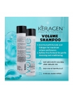 Набір Organic Keragen Volumizing шампунь та кондиціонер для об'єму волосся з кератином, 2х298 мл