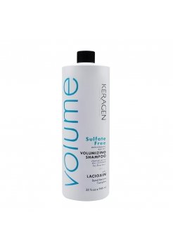Безсульфатний шампунь Organic Keragen Volumizing Shampoo для об'єму волосся, 500 г (розлив)