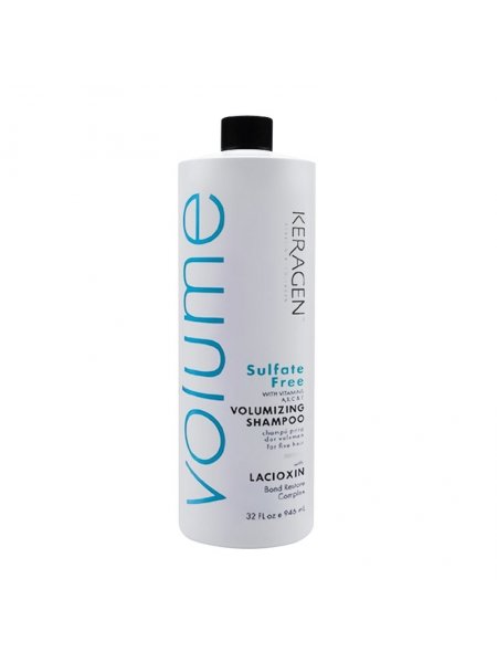 Безсульфатний шампунь Organic Keragen Volumizing Shampoo для об'єму волосся, 100 г (розлив)