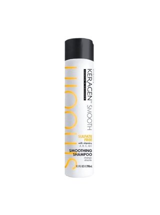 Безсульфатный шампунь Organic Keragen Smoothing Shampoo разглаживающий, 298 мл (заводская)