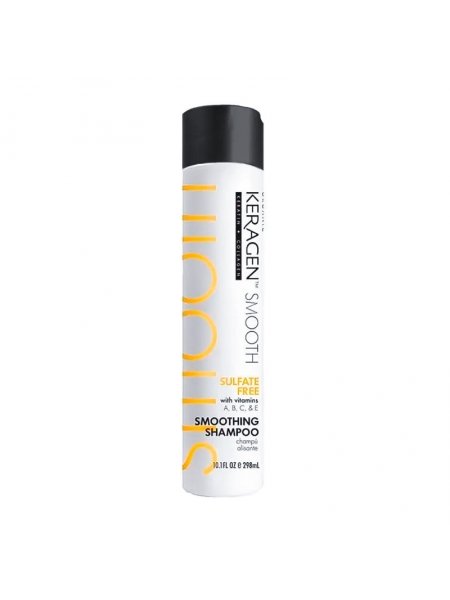 Безсульфатный шампунь Organic Keragen Smoothing Shampoo разглаживающий, 298 мл (заводская)