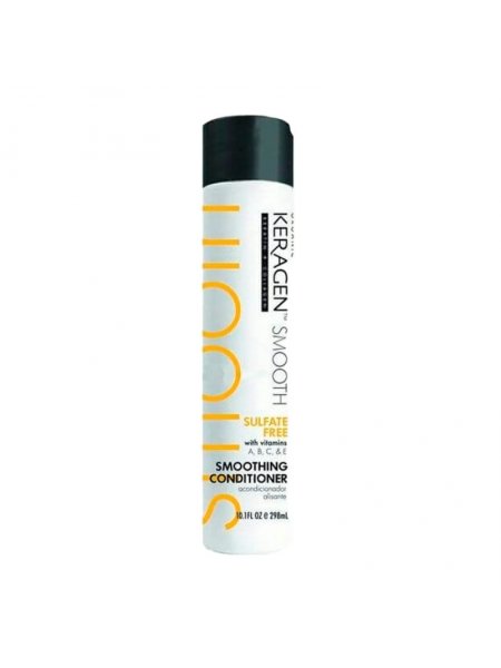 Безсульфатный кондиционер Organic Keragen Smoothing Conditioner разглаживающий, 298 мл (заводская)