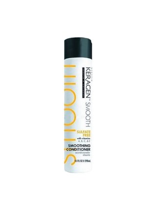 Безсульфатный кондиционер Organic Keragen Smoothing Conditioner разглаживающий, 298 мл (заводская)