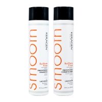 Набор Organic Keragen Smoothing безсульфатные шампунь и кондиционер с кератином, 2х298 мл (заводские)