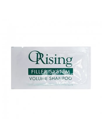 Фитоэссенциальный шампунь ORising Filler System Volume Shampoo для придания объема тонким волосам, пробник саше 10 мл