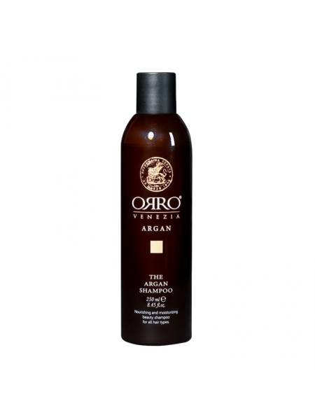 Шампунь ORRO Venezia Argan Shampoo живильний та зволожуючий з олією аргани, 250 мл