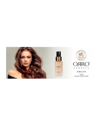 Парфум для волосся ORRO Argan The Hair Perfume з легким ароматом лимона, 30 мл