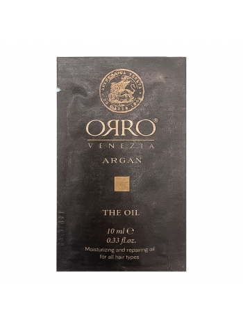 Аргановое масло для волос ORRO Venezia The Argan Oil, 10 мл (саше)