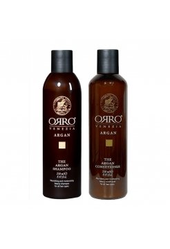 Набор ORRO DUO Venezia The Argan шампунь и кондиционер питательный и увлажняющий с маслом арганы, 2x250 мл