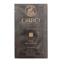Шампунь ORRO Venezia Argan Shampoo живильний та зволожуючий з олією аргани, 10 мл (саше)