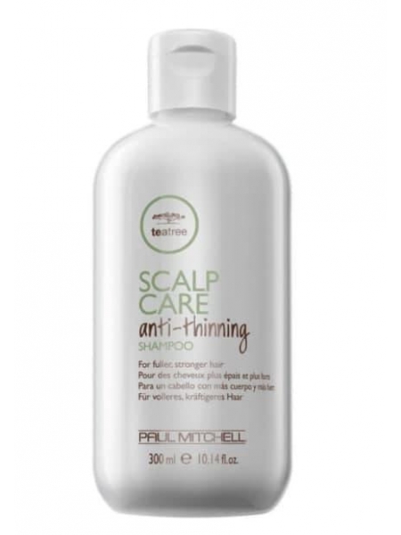 Безсульфатний шампунь для тонкого волосся Paul Mitchell Tea Tree Scalp Care Anti-Thinning Shampoo (300 мл)