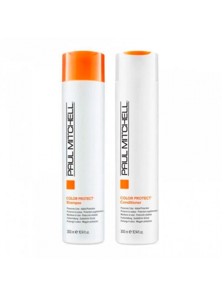 Набор Paul Mitchell Color Protect шампунь и кондиционер для защиты цвета, 2х300 мл