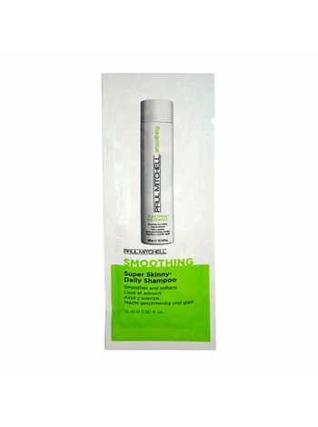 Шампунь Paul Mitchell Super Skinny Daily Shampoo разглаживающий и выпрямляющий, 7,4 мл (саше)