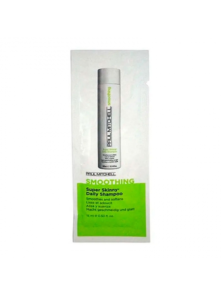 Шампунь Paul Mitchell Super Skinny Daily Shampoo розгладжуючий та випрямляючий, 7,4 мл (саше) 