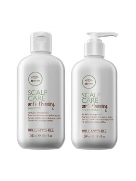 Набір Paul Mitchell Tea Tree Scalp Care Anti-Thinning шампунь та кондиціонер для тонкого волосся, 2х300 мл