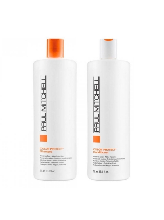 Набір Paul Mitchell Color Protect шампунь та кондиціонер для захисту кольору 7,4 мл+7,4 мл