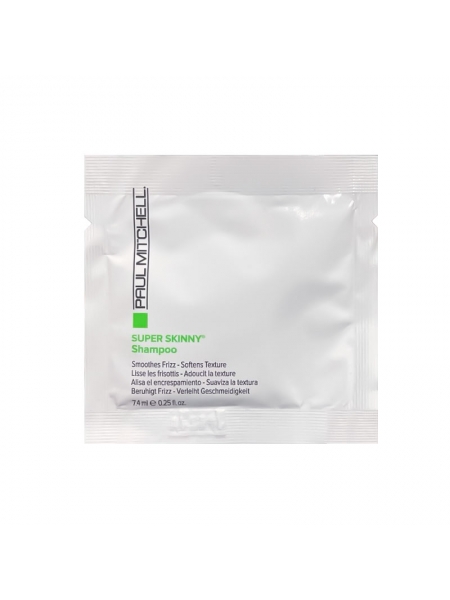Шампунь Paul Mitchell Super Skinny Daily Shampoo разглаживающий и выпрямляющий, 7,4 мл (саше) 