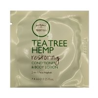 Кондиционер для волос и лосьон для тела Paul Mitchell Tea Tree Hemp Conditioner and Body Lotion, 7,4 мл (саше)