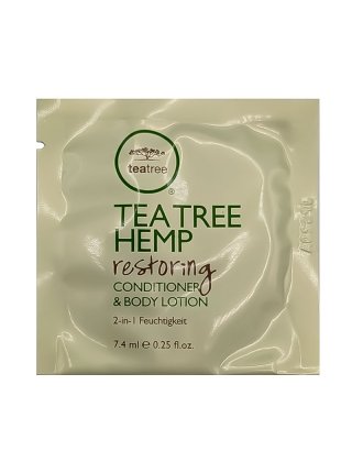 Кондиционер для волос и лосьон для тела Paul Mitchell Tea Tree Hemp Conditioner and Body Lotion, 7,4 мл (саше)