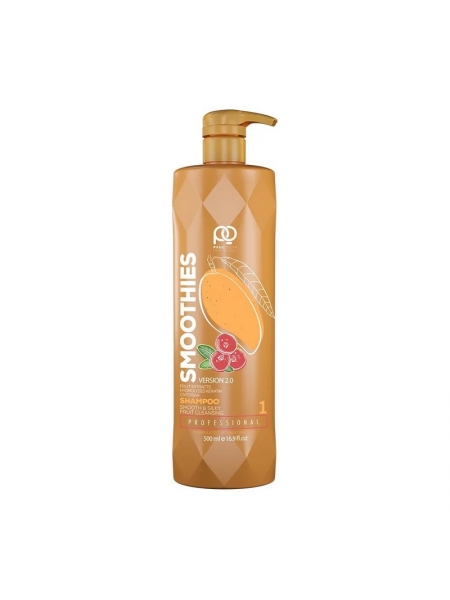 Шампунь глубокой очистки волос Paul Oscar Fruit Smoothies Smooth & Silky Cleansing