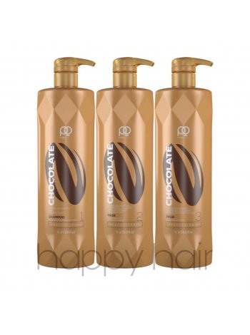 Набор для кератинового выпрямления Paul Oscar Chocolate Max Straight