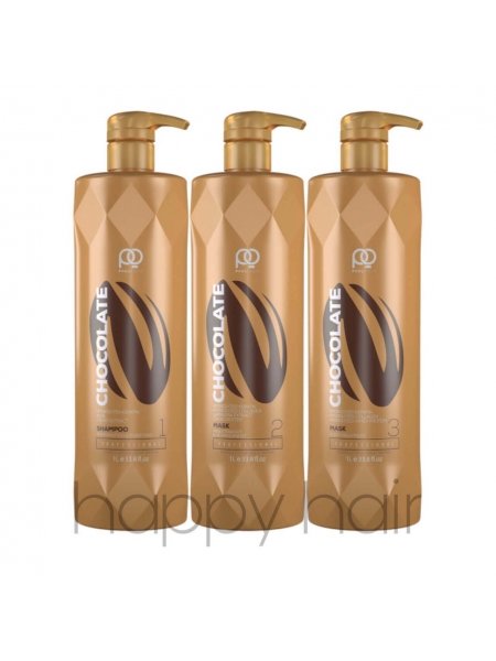 Набор для кератинового выпрямления Paul Oscar Chocolate Max Straight