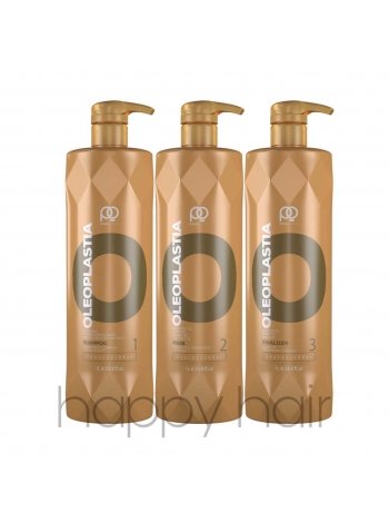 Набір для кератинового випрямлення Paul Oscar OleoPlastia