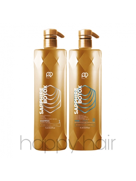 Набор ботокса для волос Paul Oscar Sapphire btox Blue
