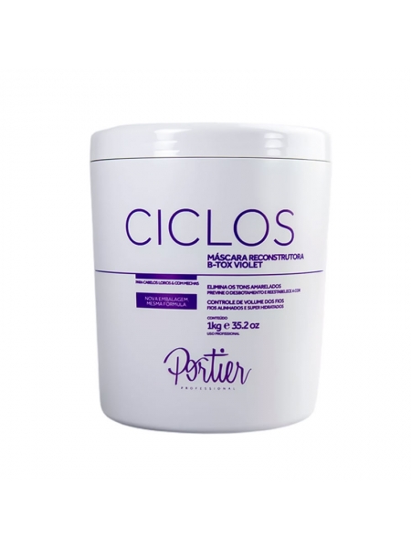 Ботокс для волос Portier Ciclos Violet B-TOX Маsk, 100 г (разлив)