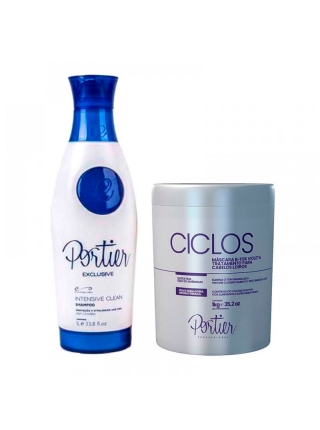 Набор ботокса для волос Portier Ciclos Violet B-TOX Маsk, 30/50 г (разлив)
