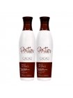Набор Portier Cacao Thermo Smoothing для кератинового выпрямления, 2х200 г (разлив)