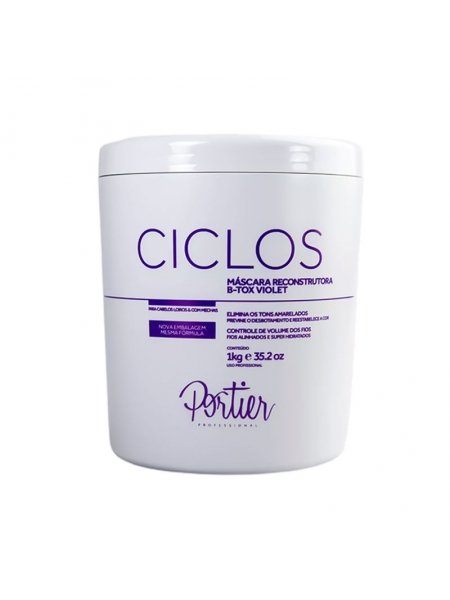 Ботокс для волос Portier Ciclos Violet B-TOX Маsk, 1000 мл (заводская)