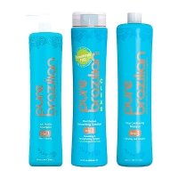 Набір для кератинового випрямлення волосся Pure Brazilian Clear Smoothing Solution