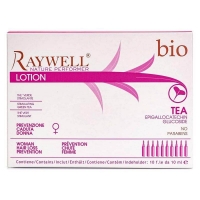 Ампули лосьйон проти випадіння волосся у жінок Raywell Bio Tea Lotion, 10 ампул по 10 мл (упаковка)