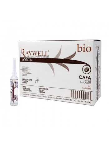 Ампулы Raywell Bio Cafa Lotion Лосьон против выпадения волос у мужчин