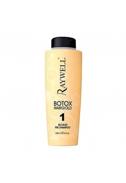 Шампунь глубокого очищения Raywell Botox Hairgold Alcalin Pre Shampoo, 200 г (розлив)