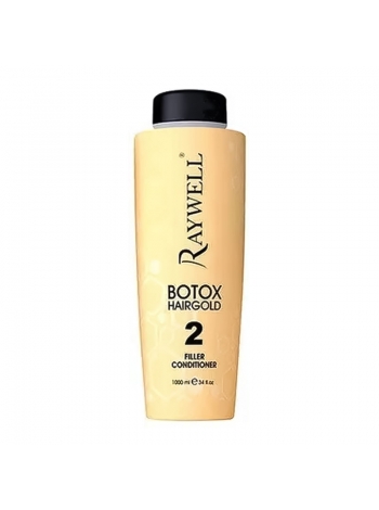 Філлер-кондиціонер Raywell Botox Hairgold Filler Conditioner для зволоження, холодного відновлення та об'єму волосся