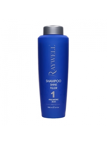 Шампунь для блиску волосся Raywell Shine Filler Shampoo з гіалуроновою кислотою, 500 г (розлив)