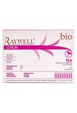 Ампулы лосьон против выпадения волос у женщин Raywell Bio Tea Lotion, 10 мл (1 ампула)