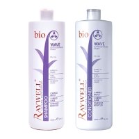 Набор для домашнего ухода Raywell Bio Wave шампунь и кондиционер для кудрявых волос, 2х300 г (разлив)