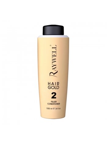 Филлер-кондиционер Raywell Botox Hairgold Filler Conditioner для восстановления и объема волос, 1000 мл (заводская)