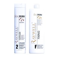 Набір для біозавивки Raywell Perm Plex 2 рідина і фіксатор для дуже пошкодженого волосся, 100/200 г (розлив)