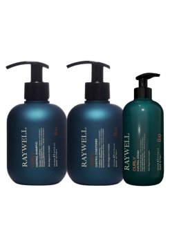 Набір Raywell B.IO Curly Control шампунь, кондиціонер, крем для кучерявого волосся 2х275+200 мл