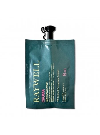 Маска Raywell BIO CROMA Mask для захисту кольору фарбованого волосся пробник (RR616), 20 мл
