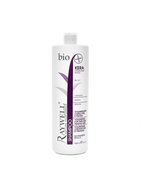 Шампунь для объема тонких волос Raywell Bio KERA Shampoo, 500 г (разлив)