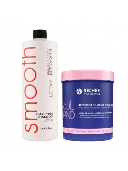 Набор бoтoкca для волос Richee Soul Blond, 100/200 г (разлив)