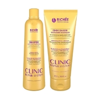 Набір для домашнього догляду за волоссям Richee Clinic Repair System (шампунь + кондиціонер)
