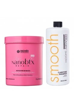 Набор ботокса Nano Botox Richеe Repair для волос, 2х1000 мл (заводские)
